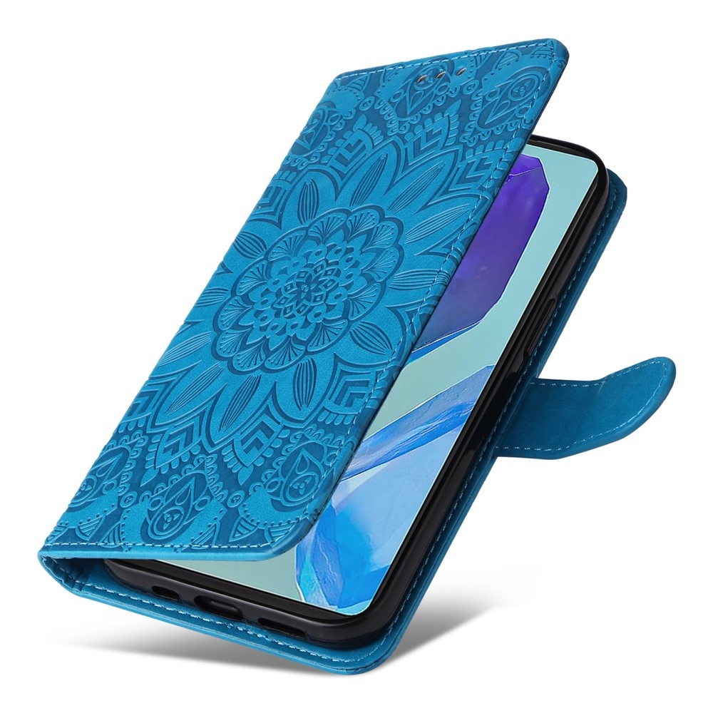 Sunflower knižkové púzdro na Samsung Galaxy M55 5G - modré