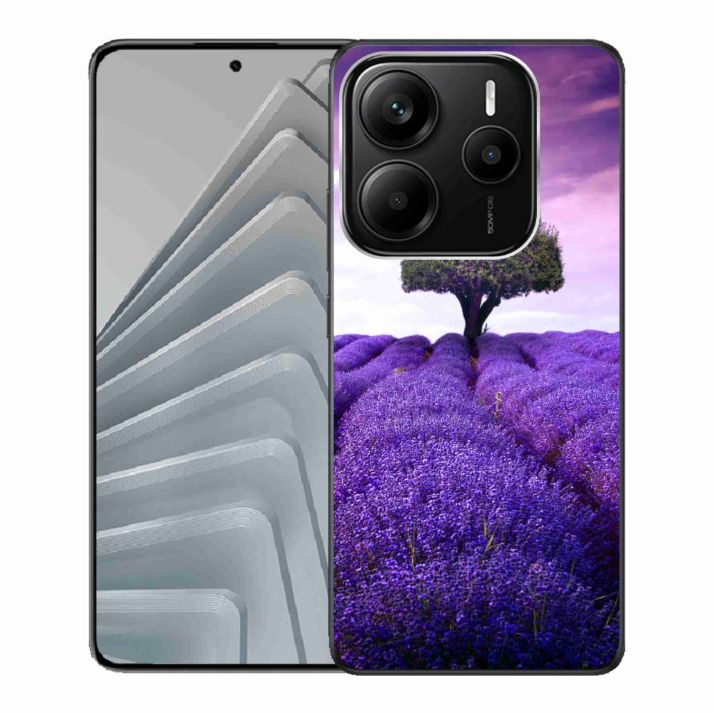 Gélový kryt mmCase na Xiaomi Redmi Note 14 5G - levandulová louka