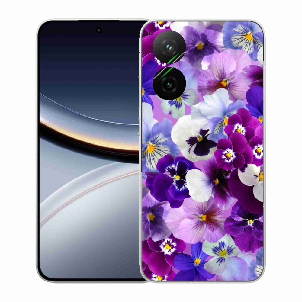 Gélový kryt mmCase na Xiaomi Poco F7 5G - kvety 9