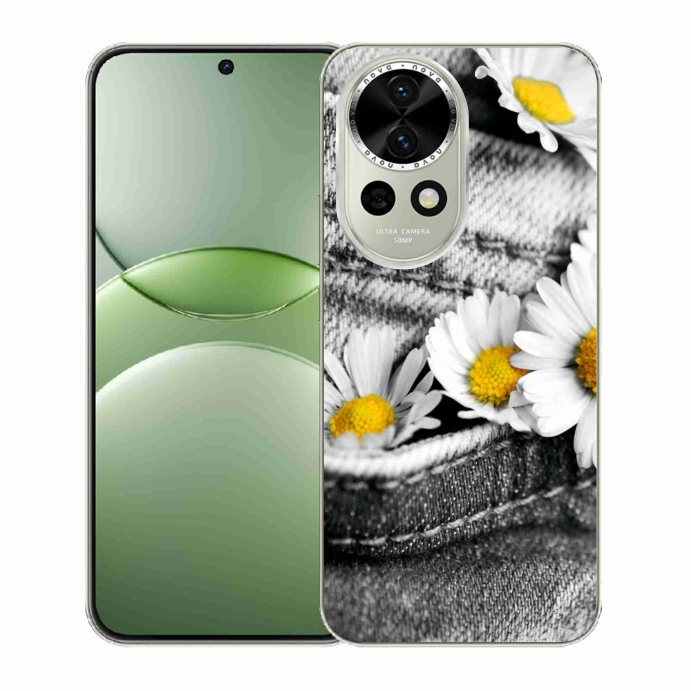Gélový kryt mmCase na Huawei Nova 13 5G - margaréty