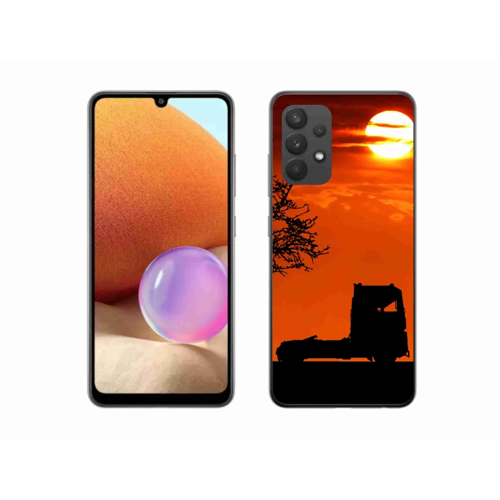 Gélový kryt mmCase na Samsung Galaxy A32 4G - kamión 3