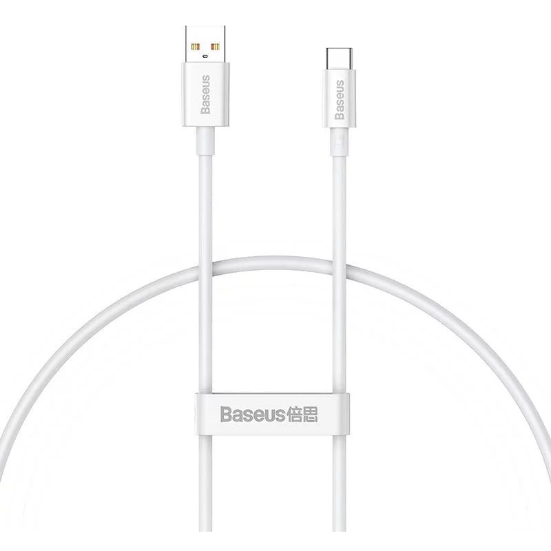 Baseus Superior Series Fast Charging Dátový Kábel USB - USB-C 100W 0.25m Moon White