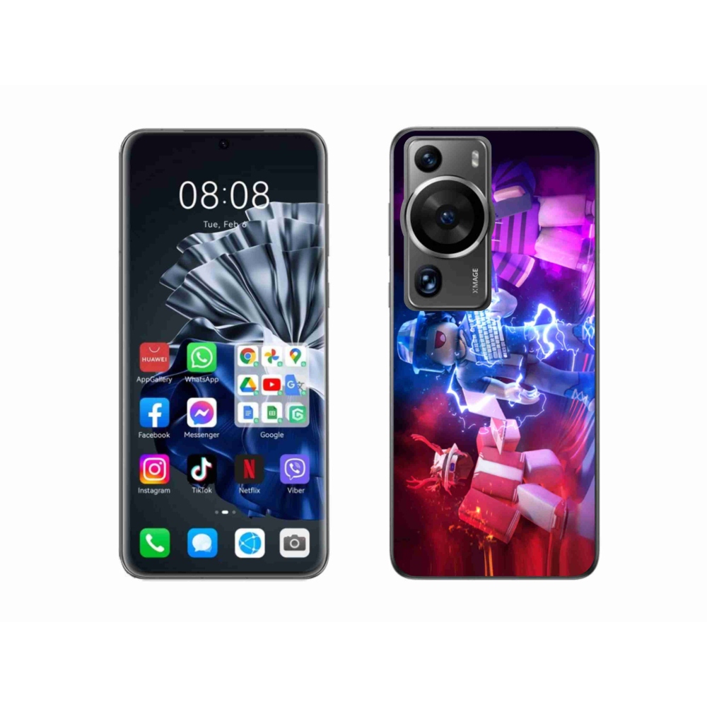 Gélový kryt mmCase na Huawei P60 Pro - roblox