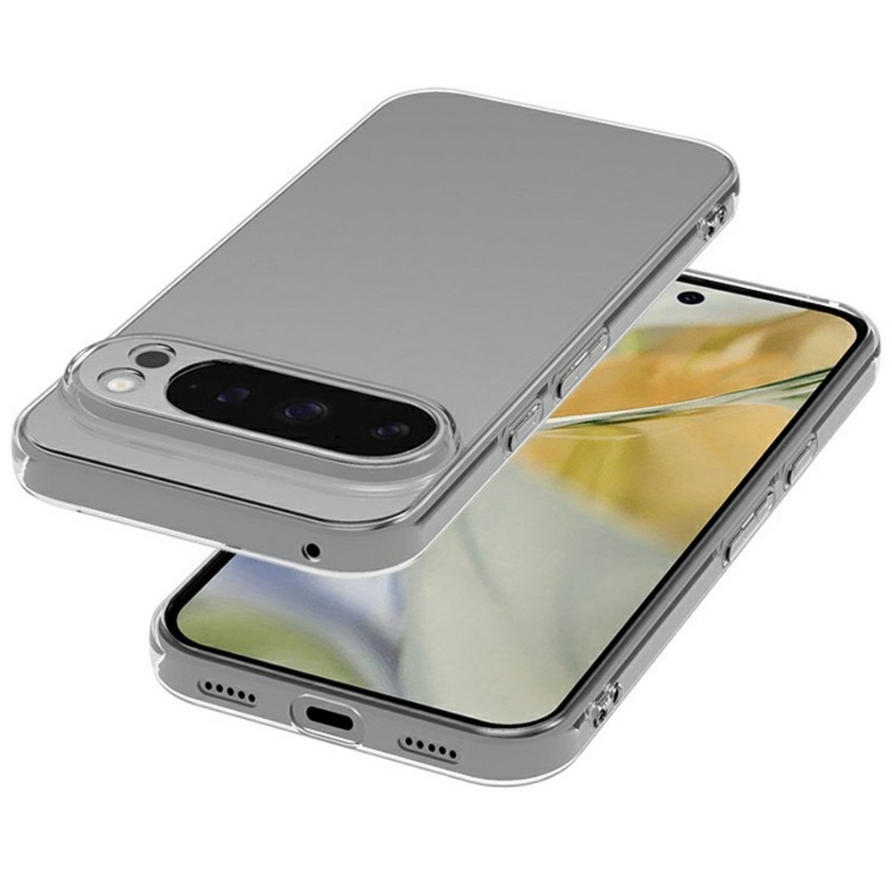 Priehľadný gélový obal na Google Pixel 10 Pro - priehľadný