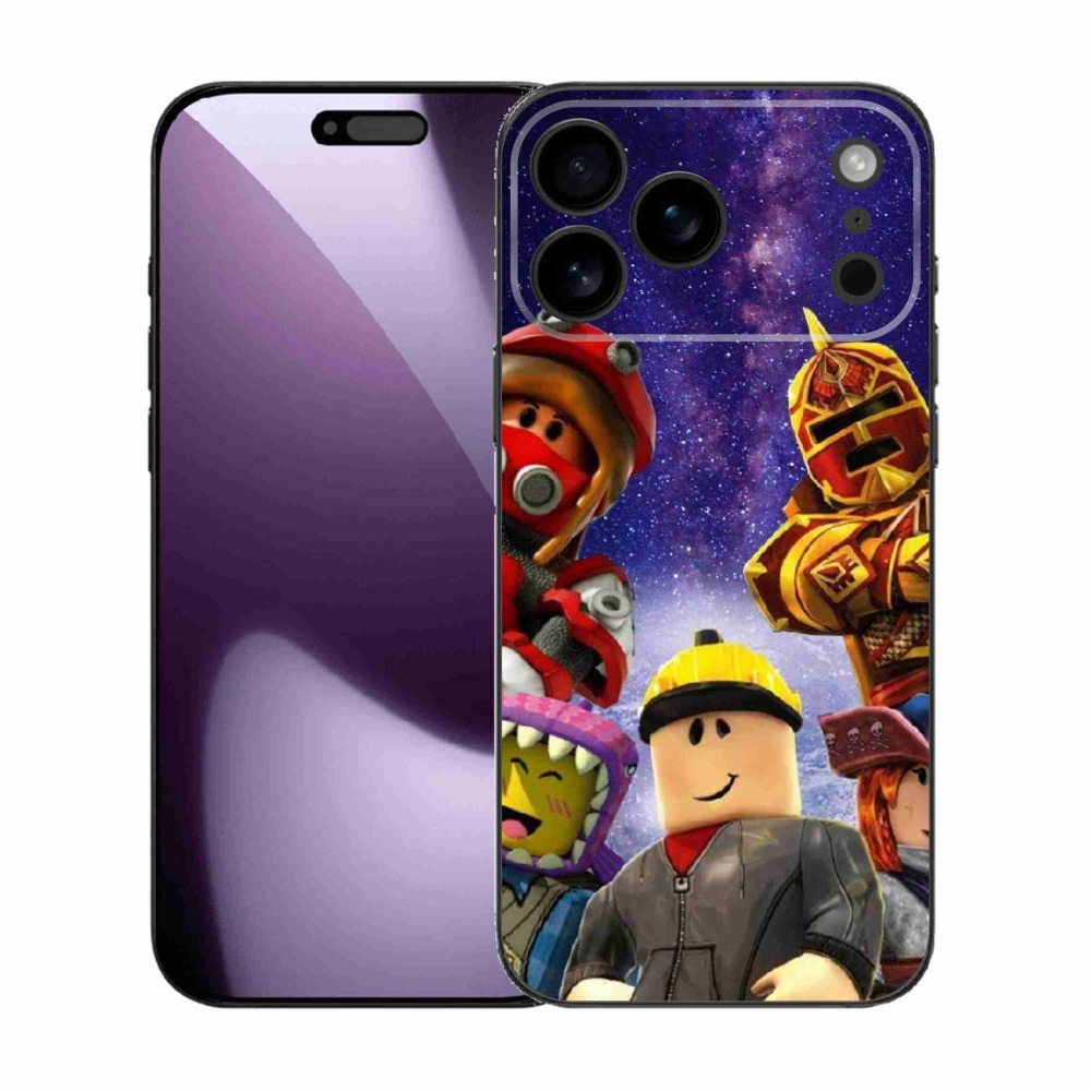 Gélový kryt mmCase na iPhone 17 Pro Max - roblox 3