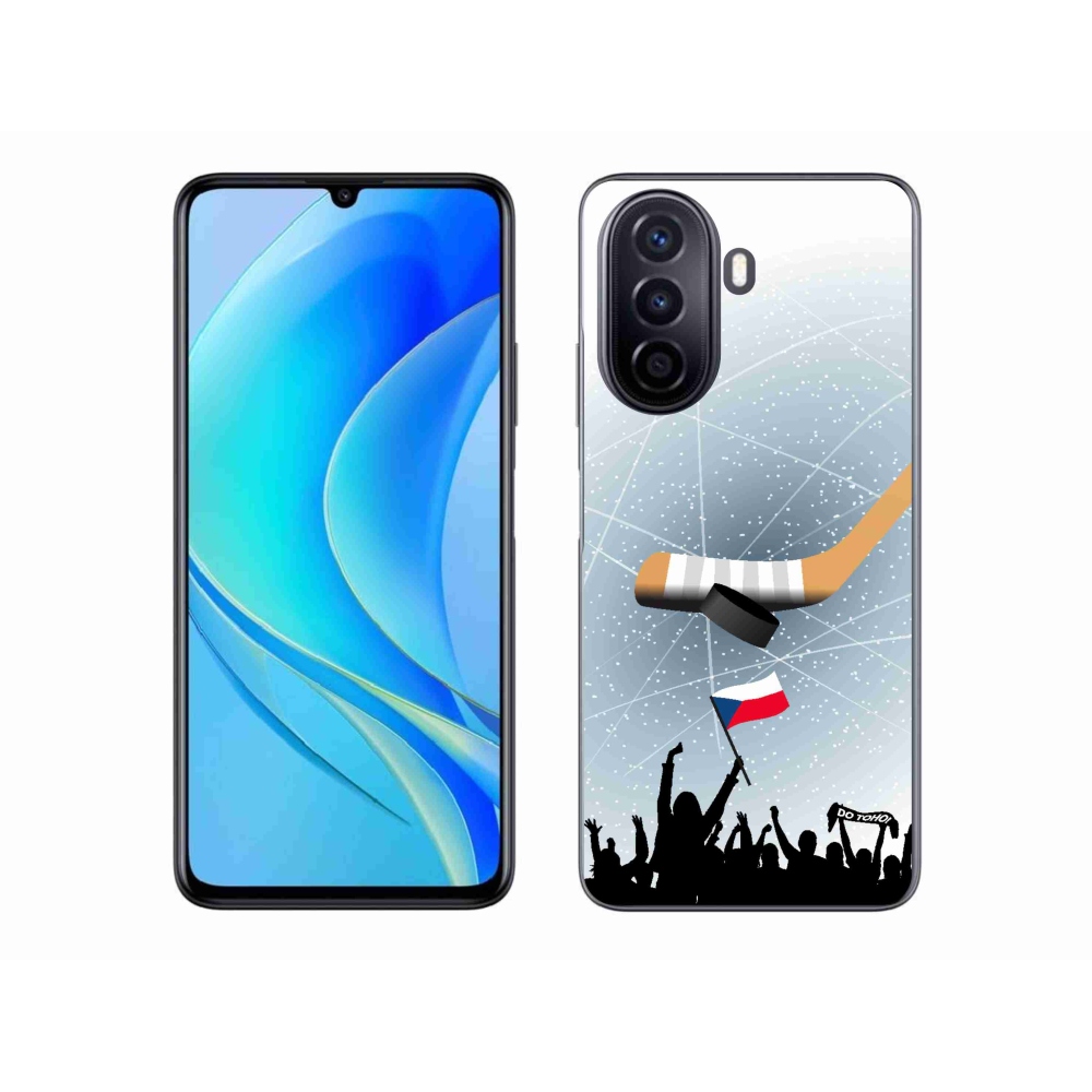 Gélový kryt mmCase na Huawei Nova Y70 - fanúšikovia hokeja