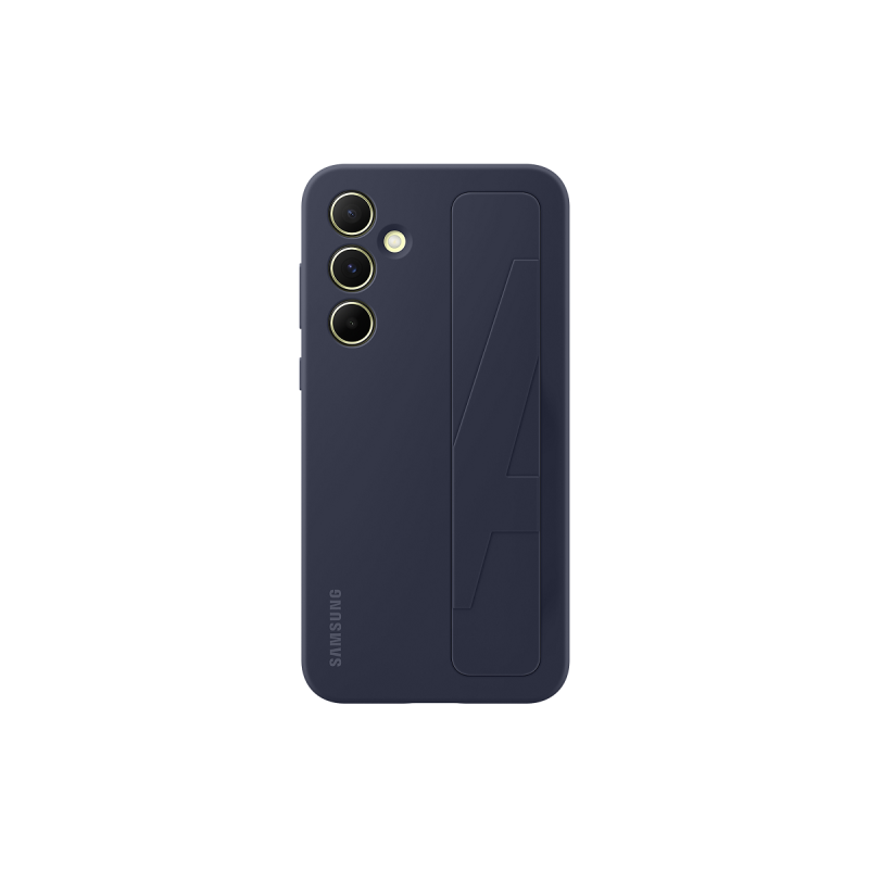 EF-GA556TBE Samsung Standing Grip Kryt pre Galaxy A55 5G Black