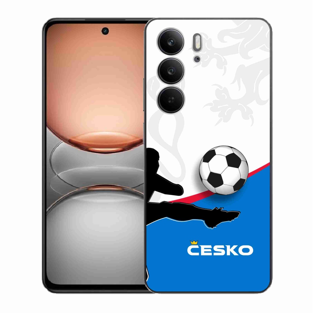 Gélový kryt mmCase na Realme C75 - futbal Česko 3