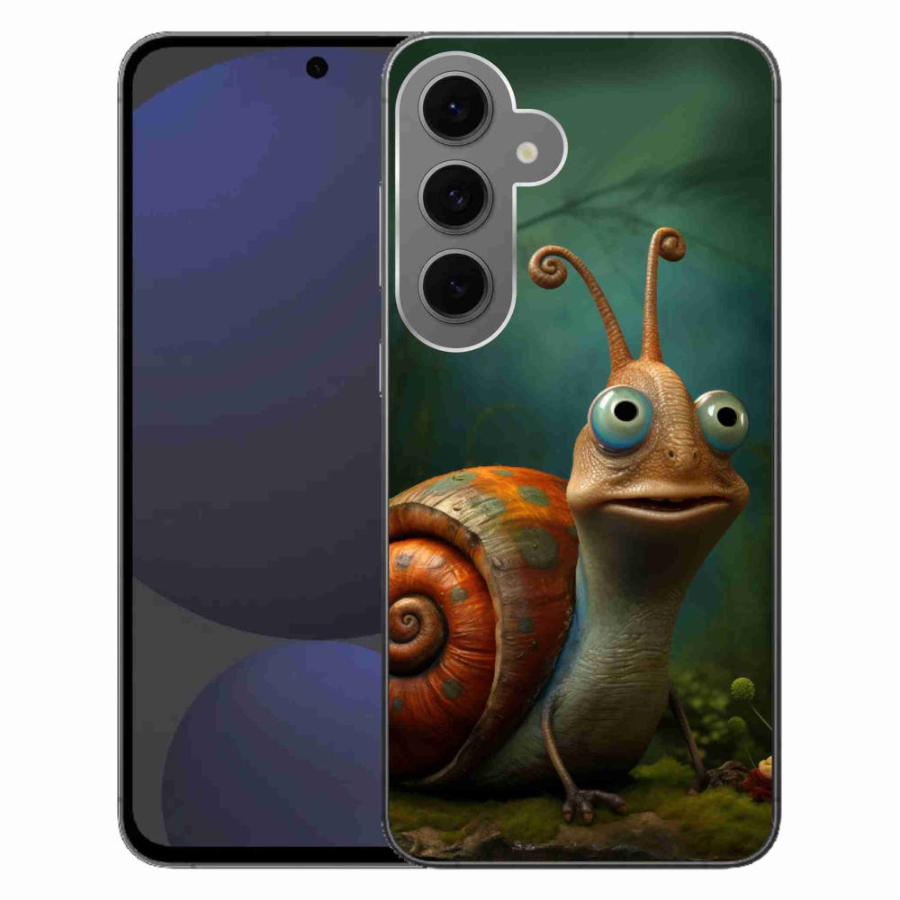 Gélový kryt mmCase na Samsung Galaxy S24 FE - slimák