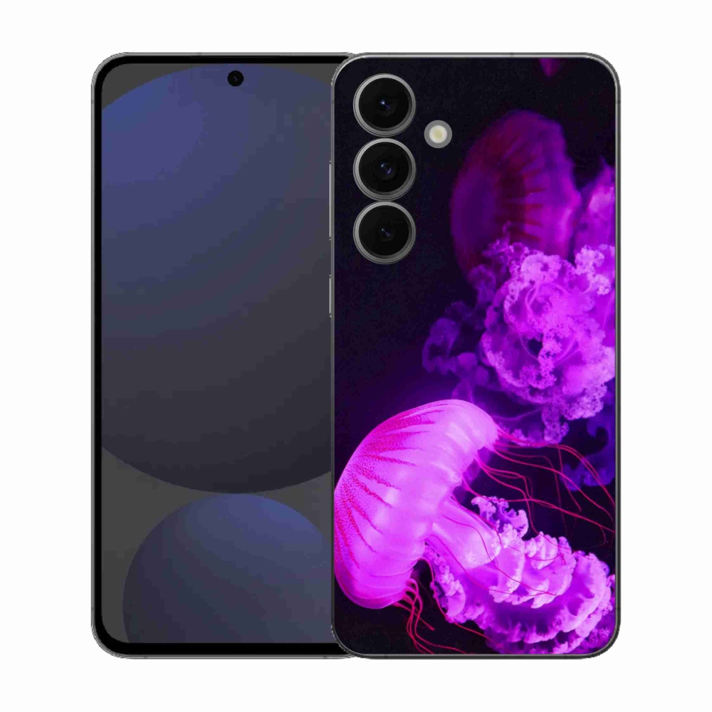 Gélový kryt mmCase na Samsung Galaxy S25 FE - medúza 1