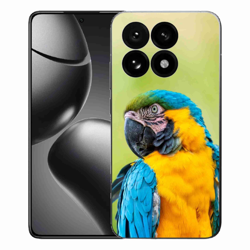 Gélový kryt mmCase na Xiaomi 15T - papagáj ara 2
