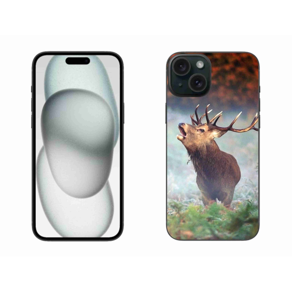 Gélový obal mmCase na iPhone 15 Plus - jeleň 2