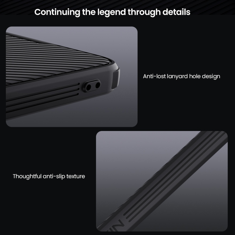 Nillkin CamShield PRO Magnetic Zadný Kryt pre Poco X7 Pro 5G Black