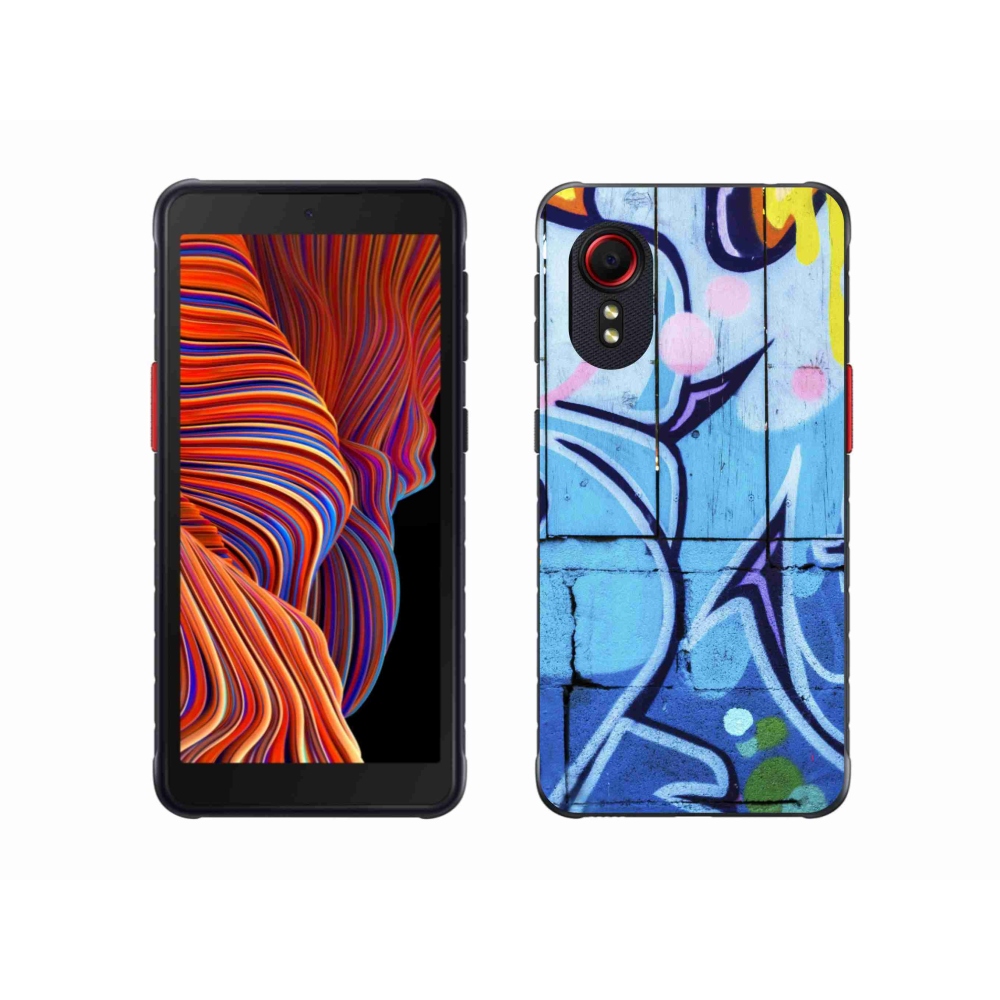 Gélový kryt mmCase na Samsung Galaxy Xcover 5 - graffiti