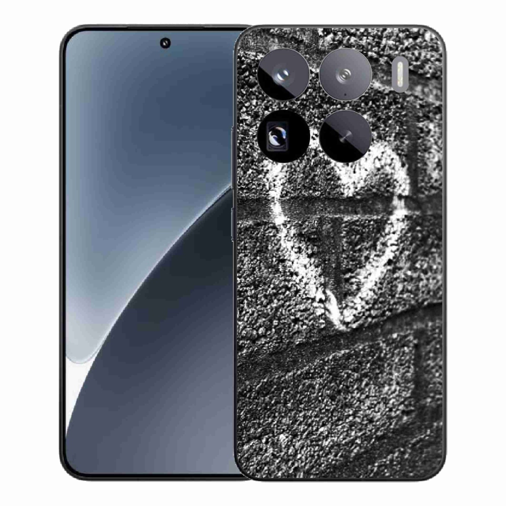 Gélový kryt mmCase na Xiaomi 15 Pro - srdce na stene
