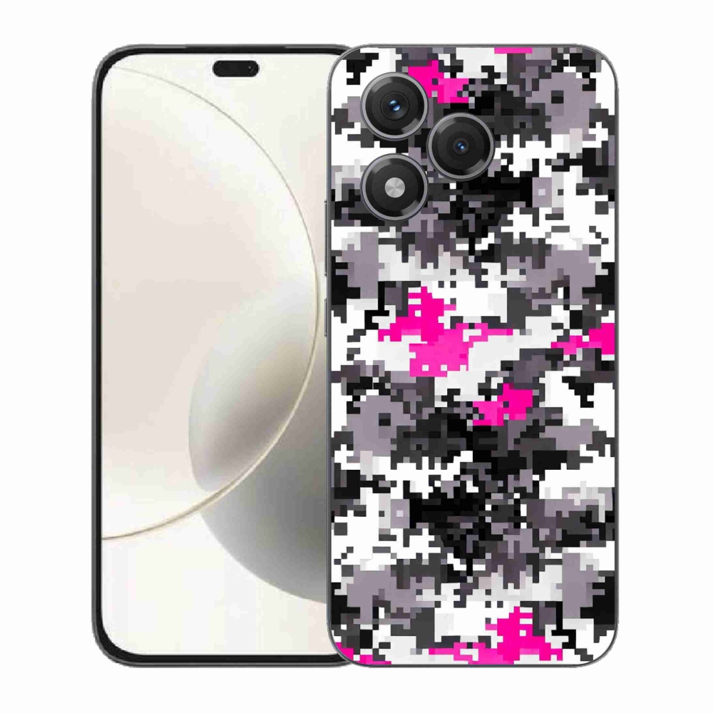 Gélový kryt mmCase na Honor 400 Lite - maskáčový vzor 4