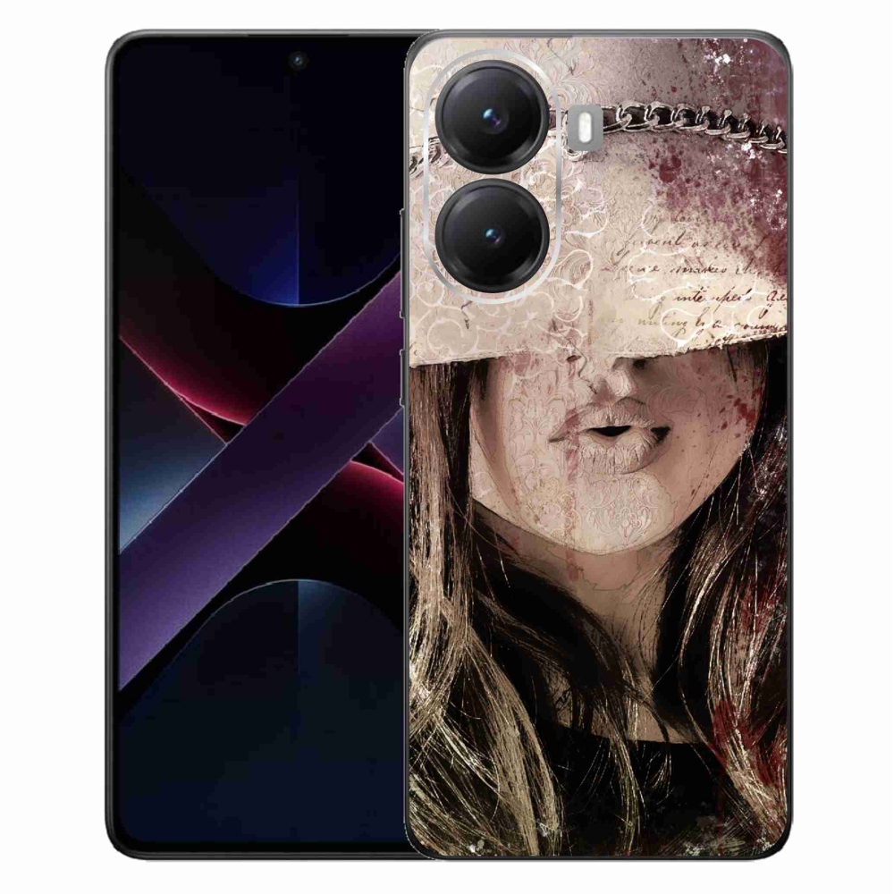 Gélový kryt mmCase na Xiaomi Poco X7 Pro 5G - dievča