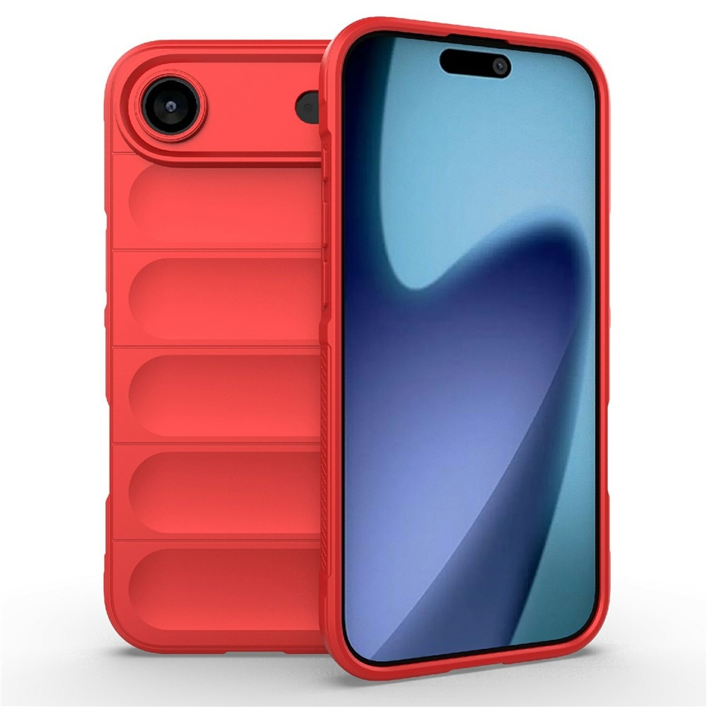 Rugg odolný gélový obal na iPhone 17 Air - červený
