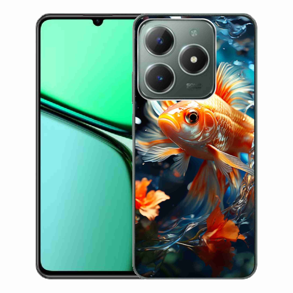 Gélový kryt mmCase na Realme C61 - rybka