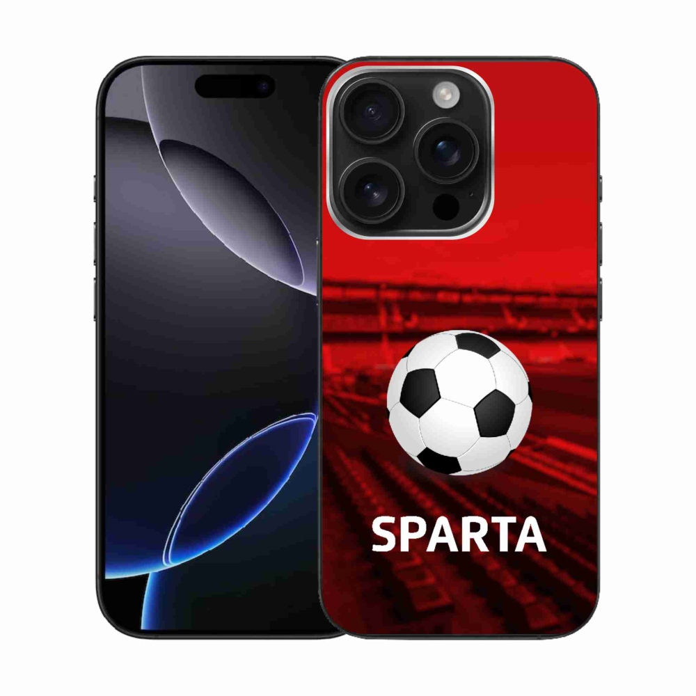 Gélový kryt mmCase na iPhone 16 Pro - sparta 1