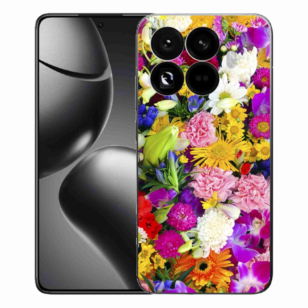 Gélový kryt mmCase na Xiaomi 15T Pro - kvety 12