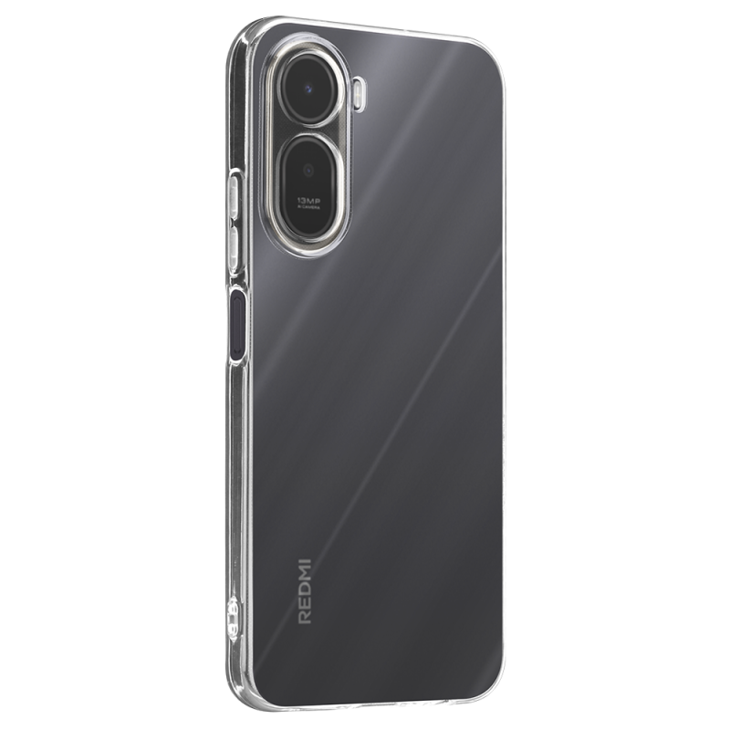 Taktický TPU obal pre Xiaomi Redmi A7 Pro – priehľadný