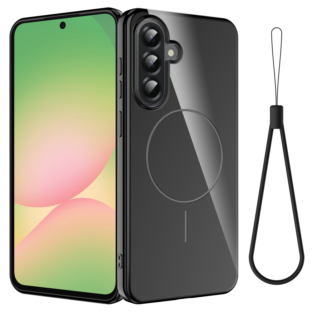 Carry gélový obal s MagSafe na Samsung Galaxy A17 5G - čierny