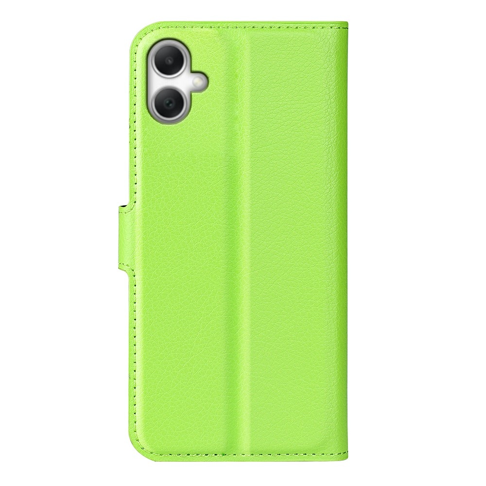 Litchi knižkové púzdro na Samsung Galaxy A07 4G - zelené