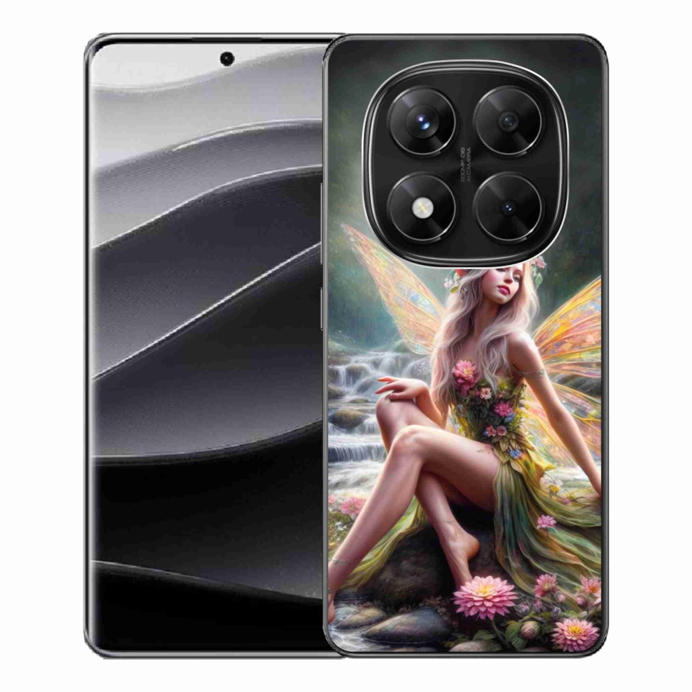 Gélový kryt mmCase na Xiaomi Redmi Note 14 Pro 5G/Poco X7 5G - motýlí žena 1