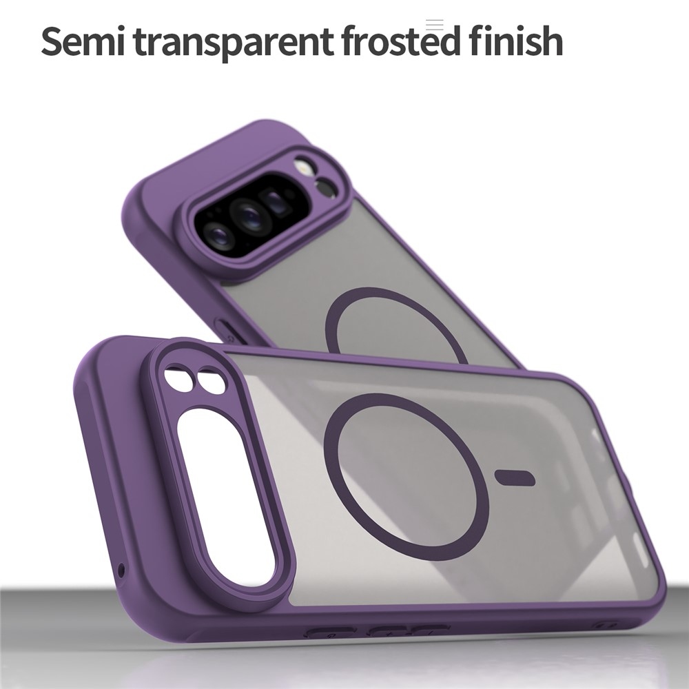Case matný gélový obal s MagSafe na Google Pixel 10 Pro XL - fialový