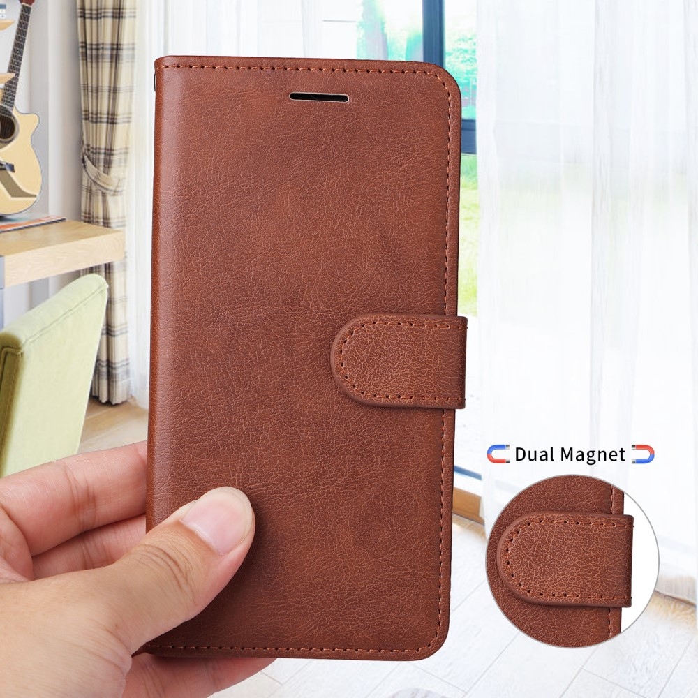 Wallet knižkové púzdro na Xiaomi Redmi A5 - hnedé
