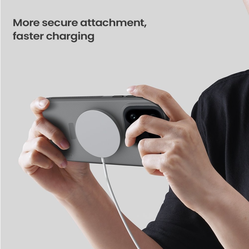 Nillkin Super Frosted PRO Magnetický zadný kryt pre OnePlus 15 Transparent Black