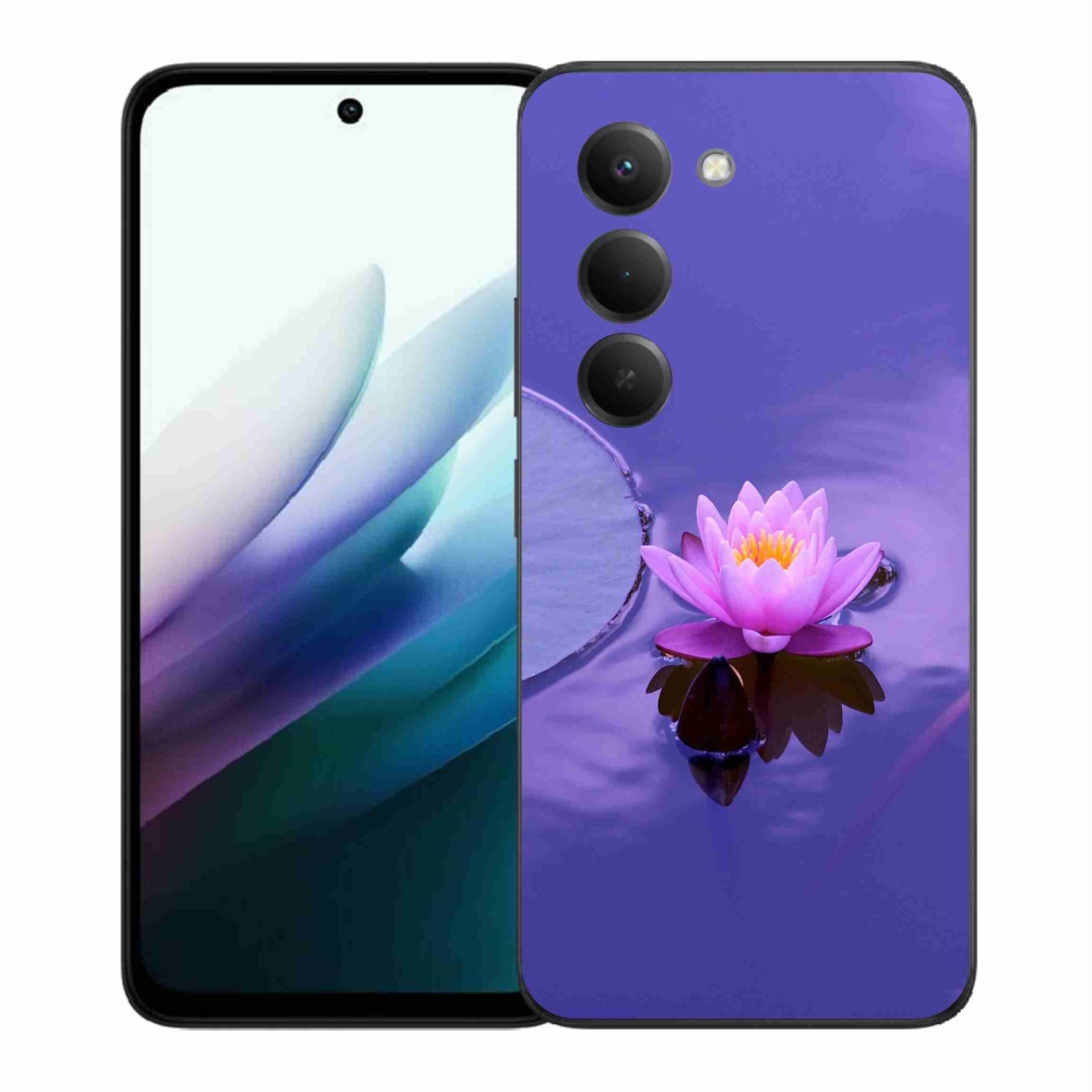 Gélový kryt mmCase na Xiaomi Redmi 15 4G/5G (171mm) - kvet na hladine