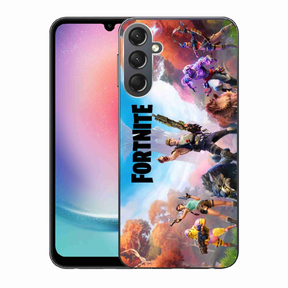 Gélový kryt mmCase na Samsung Galaxy A24 - fortnite 1