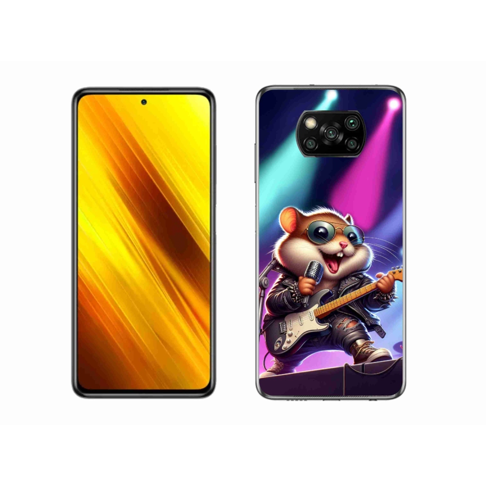 Gélový kryt mmCase na Xiaomi Poco X3 Pro - škrečok rocker