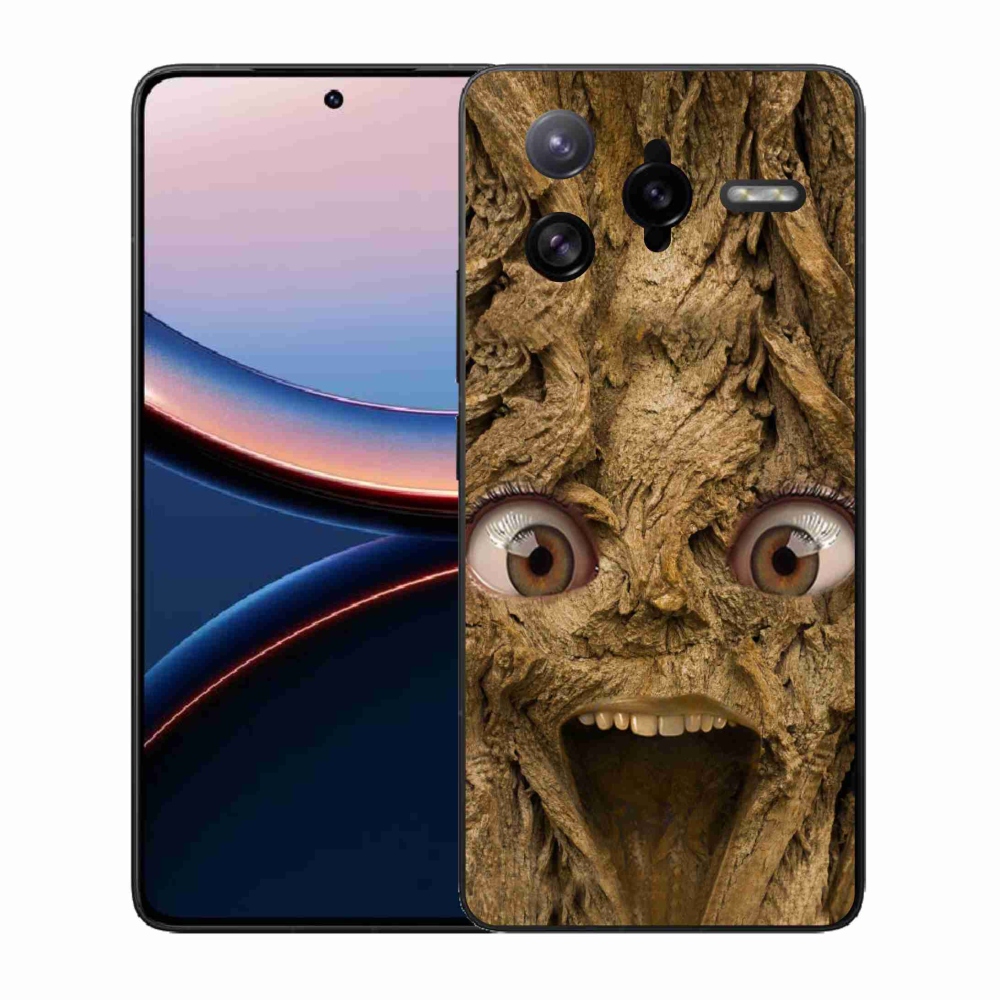 Gélový kryt mmCase na Xiaomi Poco F7 Ultra - veselý strom s očami