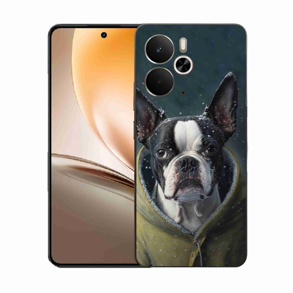 Gélový kryt mmCase na Realme 14 5G - buldoček