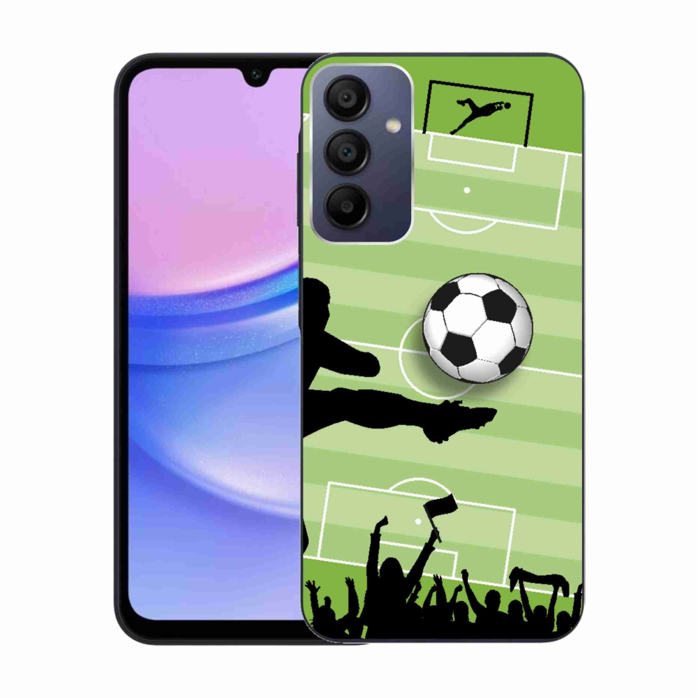 Gélový kryt mmCase na Samsung Galaxy A15 4G/5G - futbal 3