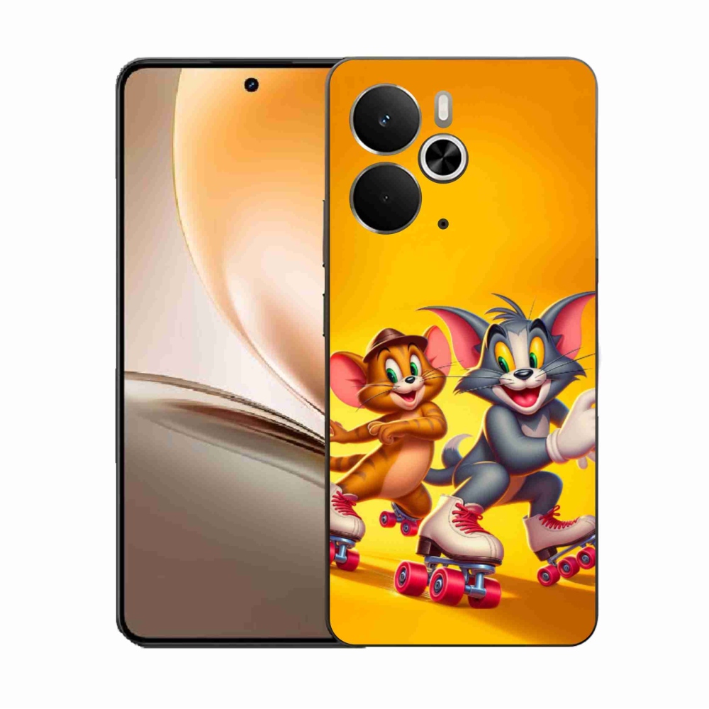 Gélový kryt mmCase na Realme 14 5G - tom a jerry