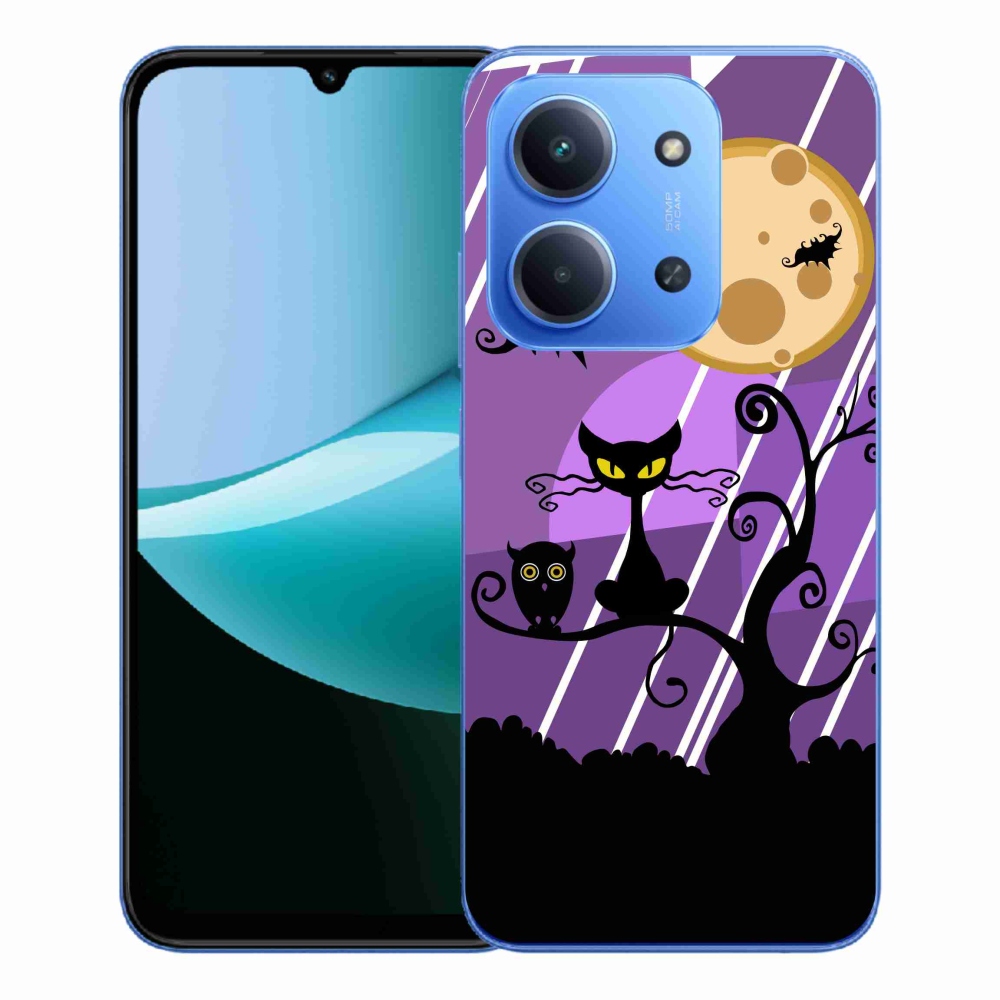 Gélový kryt mmCase na Xiaomi Redmi 15C 4G/5G (173mm) - halloween