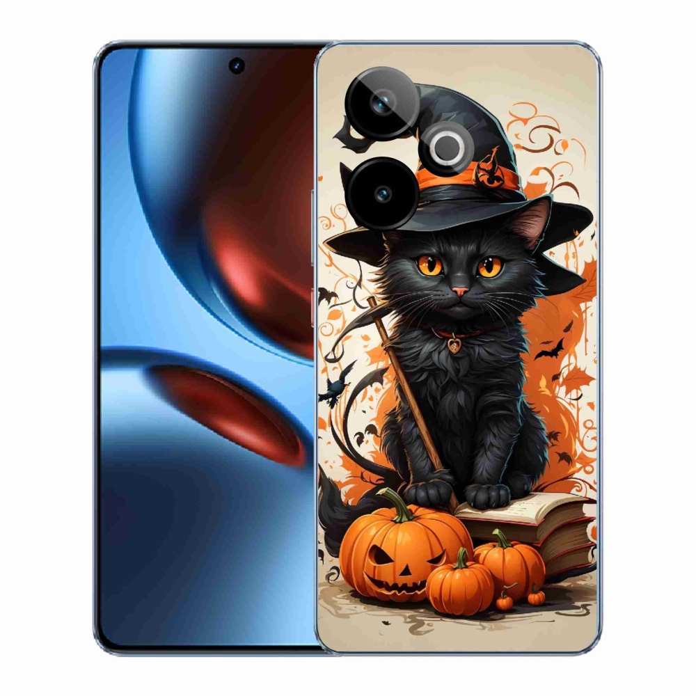 Gélový kryt mmCase na Realme GT 7 5G/GT 7T 5G - kocúr čarodejník