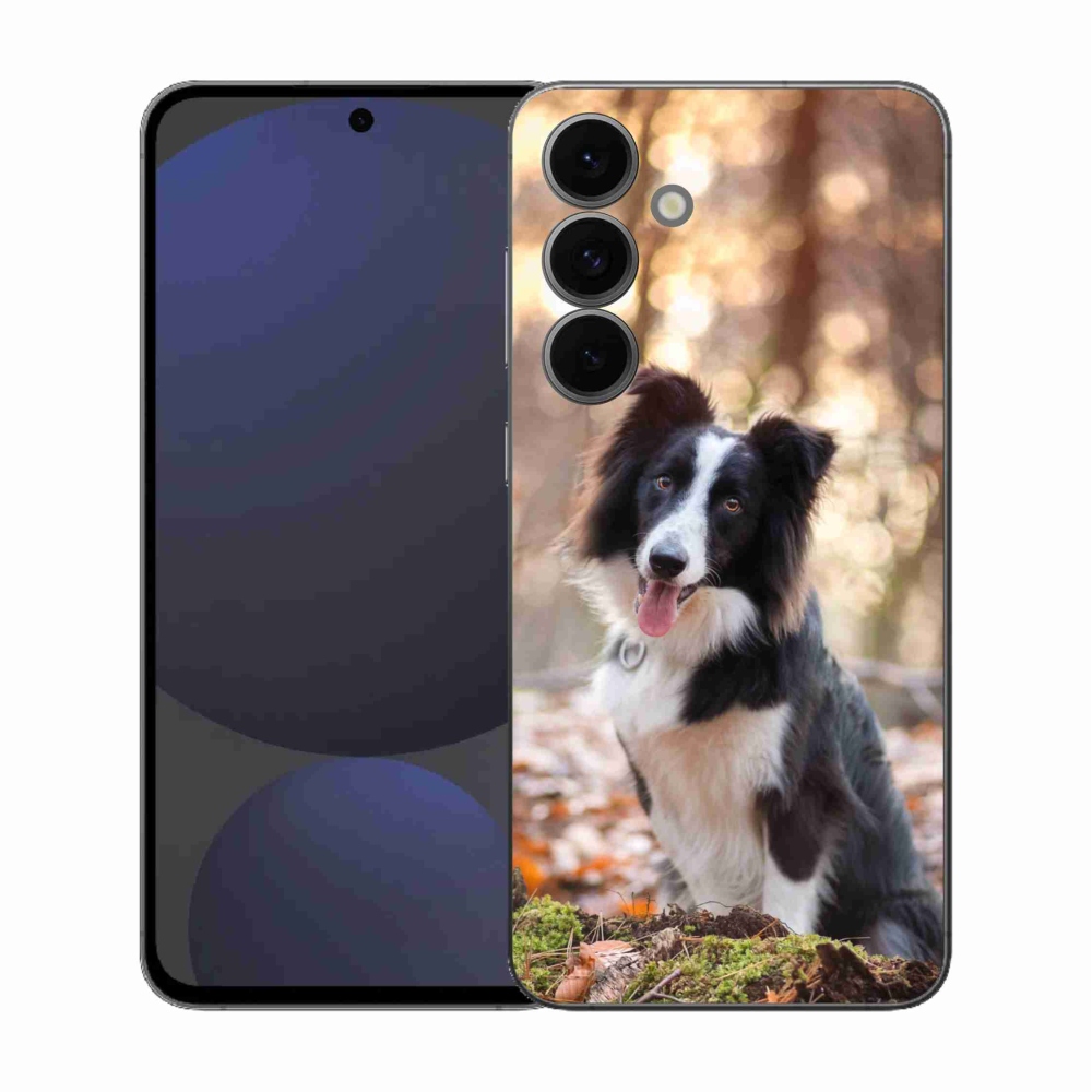 Gélový kryt mmCase na Samsung Galaxy S25 FE - border kólia 1