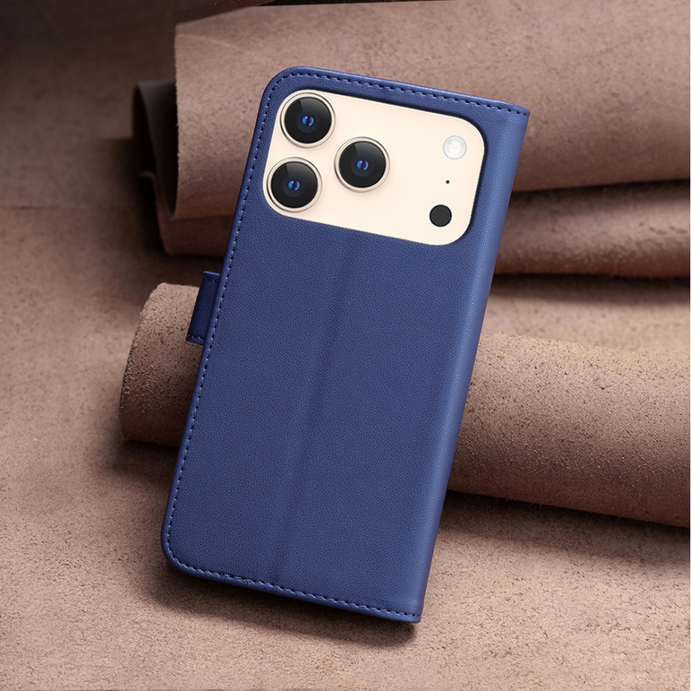 BNF knižkové púzdro na iPhone 17 Pro - modré