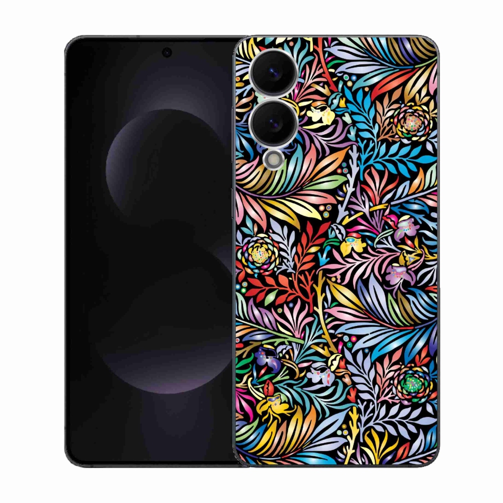 Gélový kryt mmCase na Samsung Galaxy S25 Edge - kvety 5