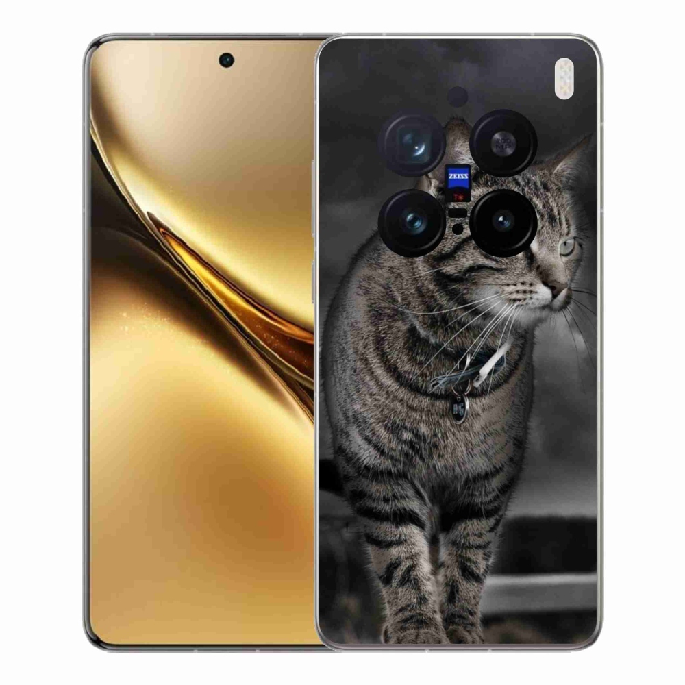Gélový kryt mmCase na Vivo X200 Pro 5G - mačka