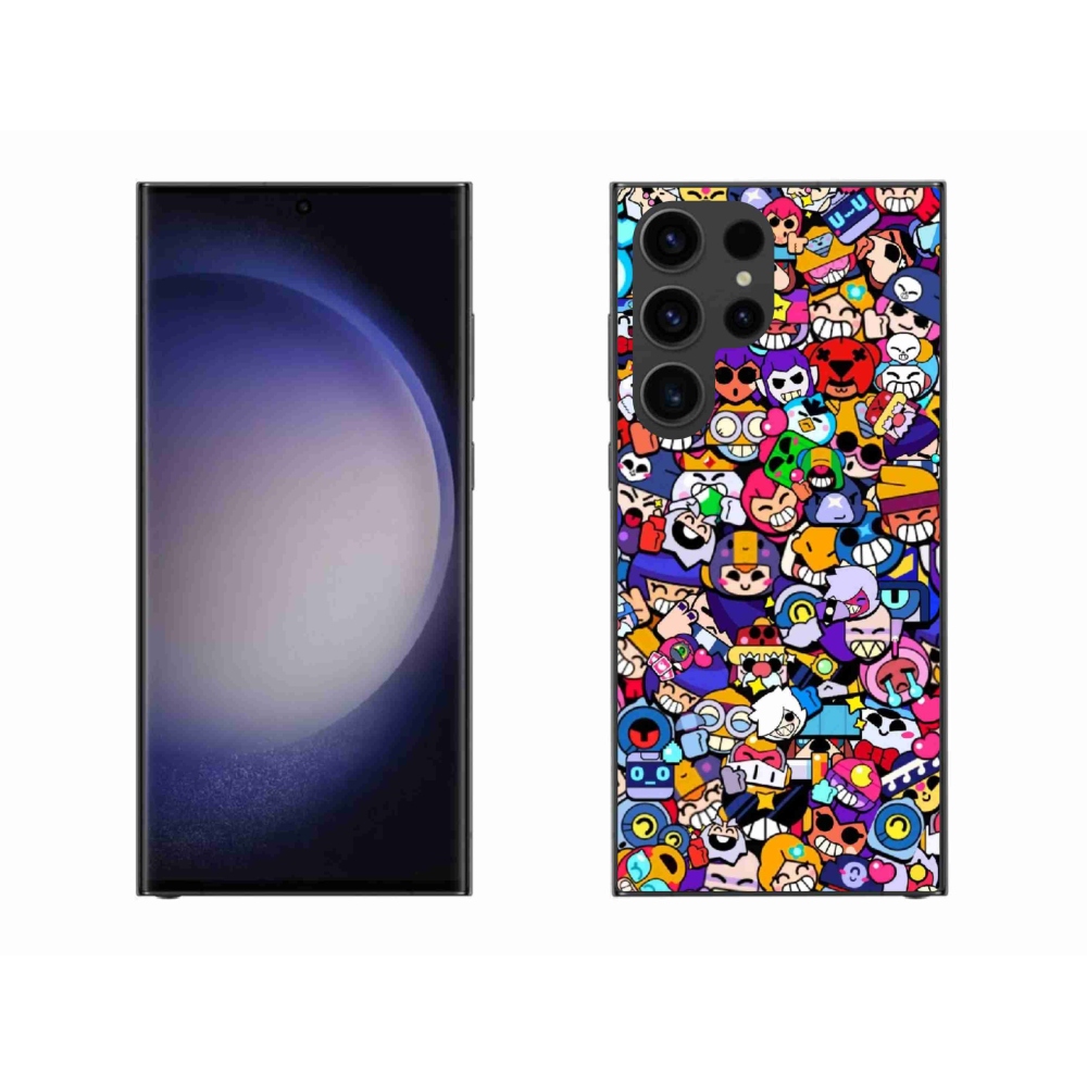 Gélový kryt mmCase na Samsung Galaxy S23 Ultra 5G - brawl stars 2