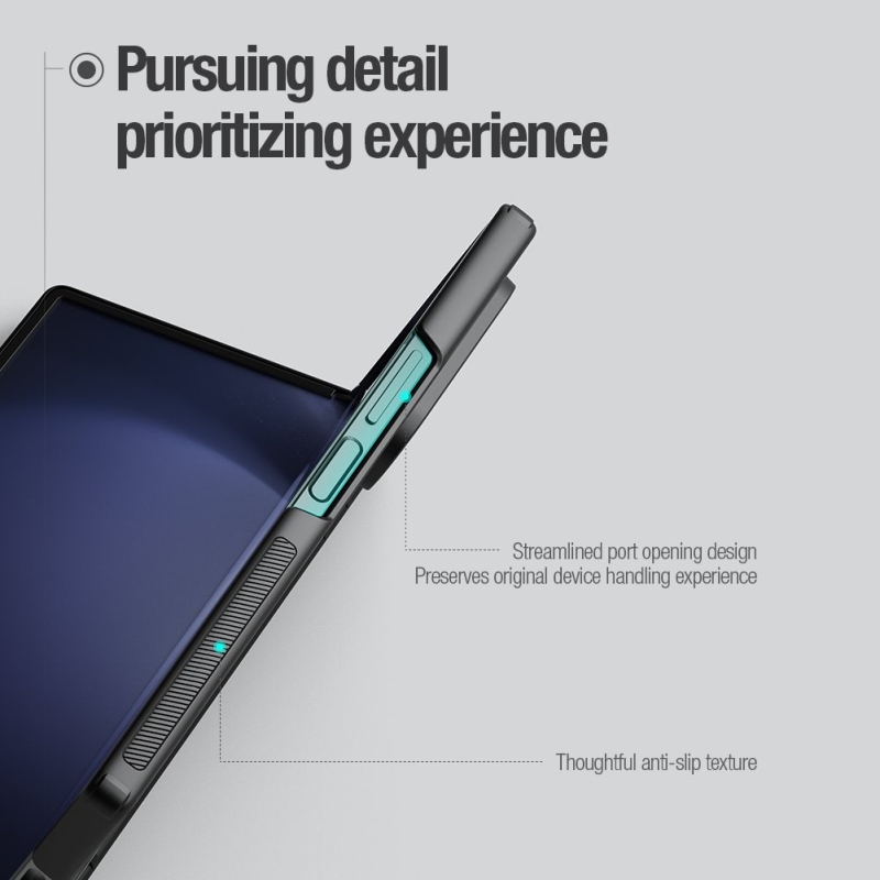 Nillkin Super Frosted FOLD Zadný Kryt pre Samsung Galaxy Z Fold 6 Black