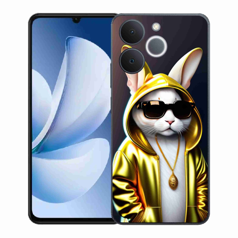 Gélový kryt mmCase na Realme Note 70T - mačka boss