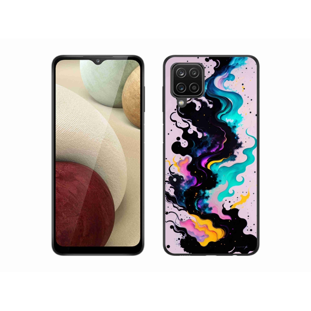 Gélový kryt mmCase na Samsung Galaxy A12 - abstraktný motív 4
