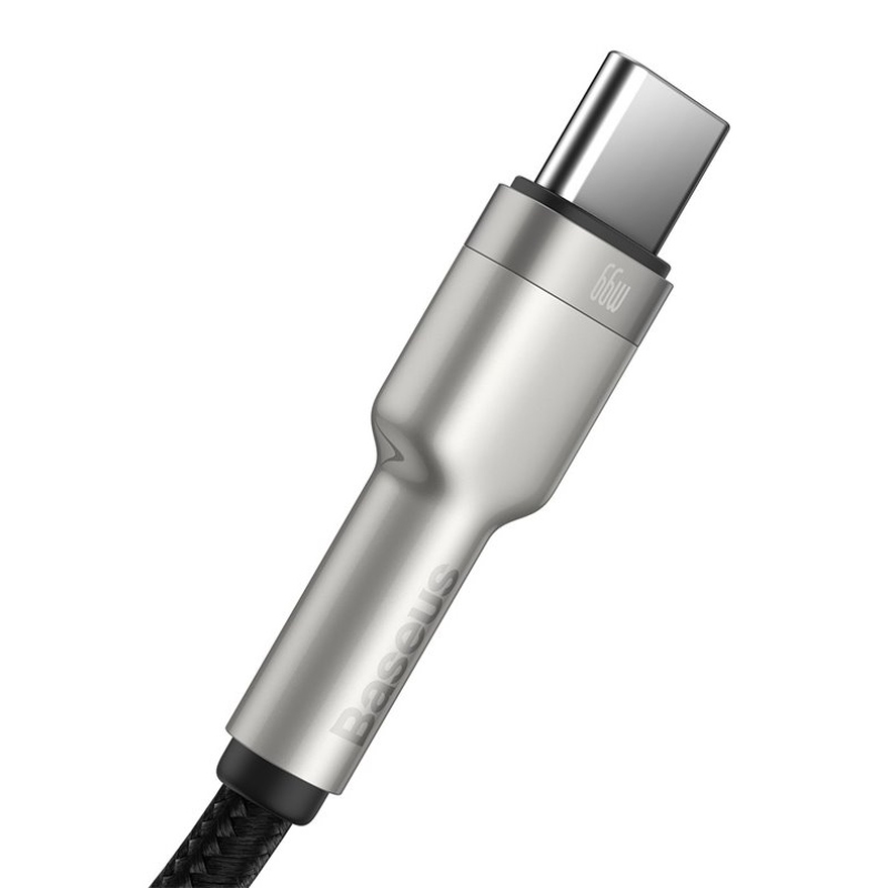 Baseus Cafule Metal Series Dátový Kábel USB-USB-C 66W 1m Black